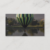 八木間川の熱気球 名刺 (裏面)