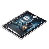 八未亡人の時計 – まだ待っている、タロット ノートブック (左側)