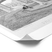 八楽園のパビリオン，イスファハンから ポスター (角)