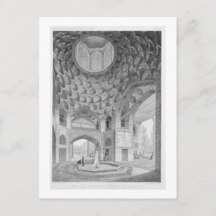 八楽園のパビリオン，イスファハンから ポストカード