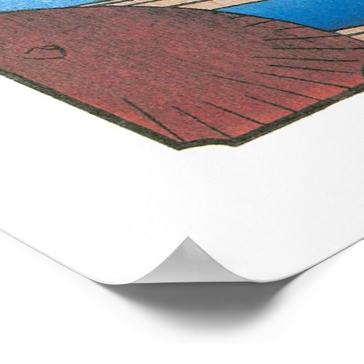 八津見橋 ポスター (角)