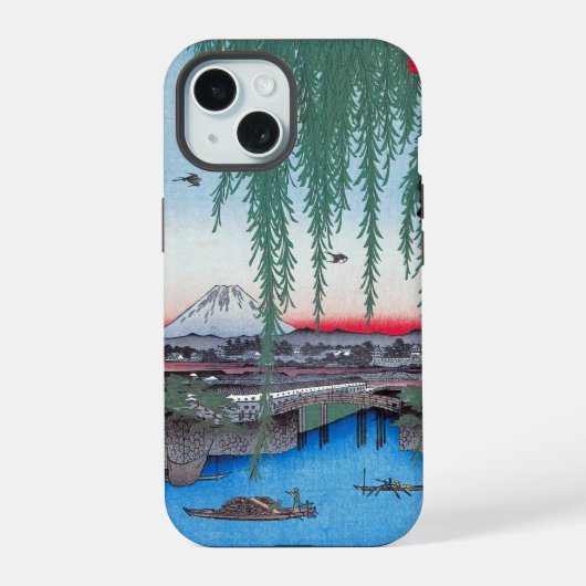 八津見橋 iPhone 15ケース (裏面)