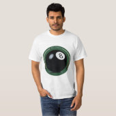 八玉ビリヤード Tシャツ (正面フル)