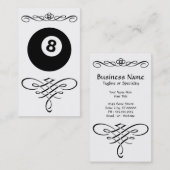 八球が花開く 名刺 (正面/裏面)