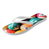 八球伝統的色 ビーチサンダル (アングル)