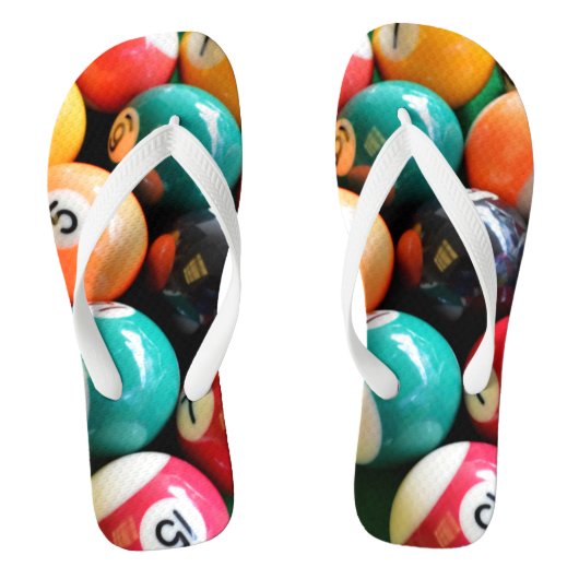 八球伝統的色 ビーチサンダル (フットベッド)