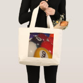 八球伝統的色 ラージトートバッグ (正面(商品))