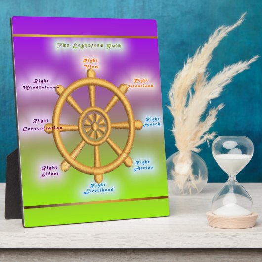 八畳法 フォトプラーク (側面)