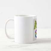 八祝十素晴らし分 コーヒーマグカップ (左)