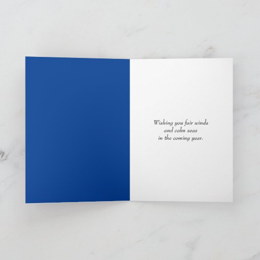 八航海の十誕生日 カード (内部)