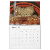 八角形の年 カレンダー (2月 2027)