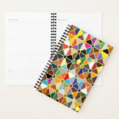 八角形の形状を持つ複数の幾何学的パターン プランナー手帳 (ディスプレー)