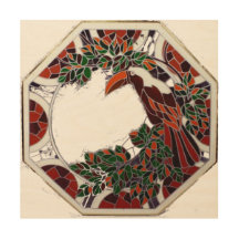 八角形トゥーカンウォールアート