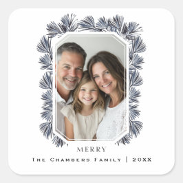 八角形モダンフレームとスプリング スクエアシール