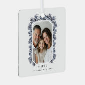 八角形モダンフレームとスプリング メタルオーナメント (正面右)