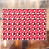 八角形ルビー宝石7月誕生石赤 ウィンドウサイン (シート2)