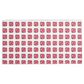 八角形ルビー宝石7月誕生石赤 枕カバー (正面右)