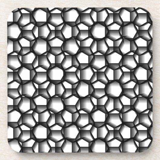 八角形レース コースター (正面)