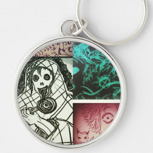 八重井の謎1 キーホルダー (正面)