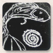 八重井別田魚 コースター (正面)