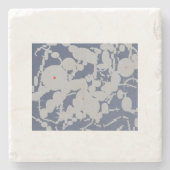 八重井抽象デザイン67273 ストーンコースター (正面)