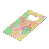 八重井抽象芸術アート88888 クレジットカード栓抜き (正面アングル)