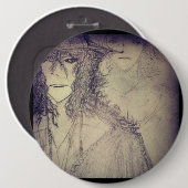 八重井魔女666 缶バッジ (正面&裏面)