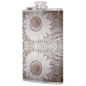 八重咲きヒマワリ  フラスク (左)