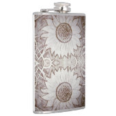 八重咲きヒマワリ  フラスク (右)