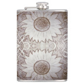 八重咲きヒマワリ  フラスク (正面)