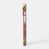 八重桜 III 春の花 iPhone 16ケース (左側面)