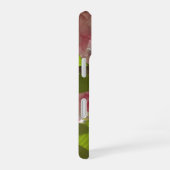 八重桜 III 春の花 iPhone 16ケース (右側面)