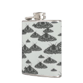 八重衣の蛾蝶 フラスク (左)