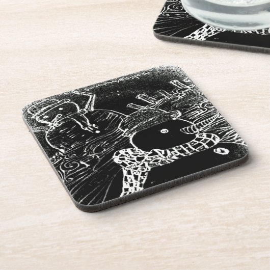 八重雪保護者 コースター (左側)