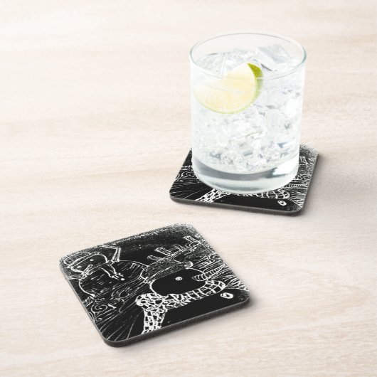 八重雪保護者 コースター (右側)