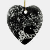 八重雪保護者 セラミックオーナメント (右)