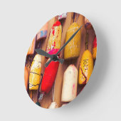 八離れ ラウンド壁時計 (傾斜)