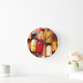 八離れ ラウンド壁時計 (ホーム)