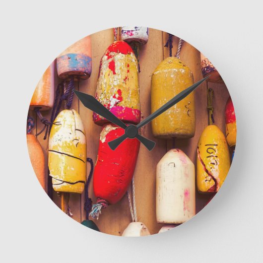 八離れ ラウンド壁時計 (正面)