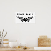 八飛んでいる球 ポスター (キッチン)