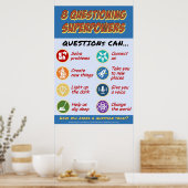 （八）超大国への質問等 ポスター (キッチン)