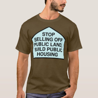 公ストップ地への売却 Tシャツ
