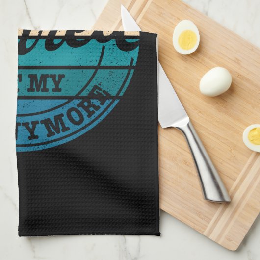 公パーソナライズされた定退職退職したヴィンテージ キッチンタオル (四つ折り)