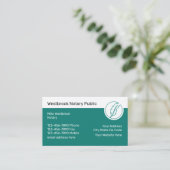 公ユニーク証公務表 名刺 (スタンド正面)