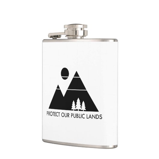 公保護公ランズ山 フラスク (左)