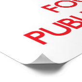 公保開に集中 ポスター (角)