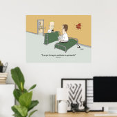 公共のポスタ話ーを練習する ポスター (ホームオフィス)