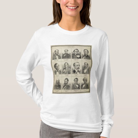公共の人、ミネソタのポートレート Tシャツ (正面)