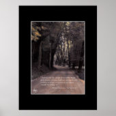 公共の場所から除外シェークスピア引用文ポスター ポスター (正面)