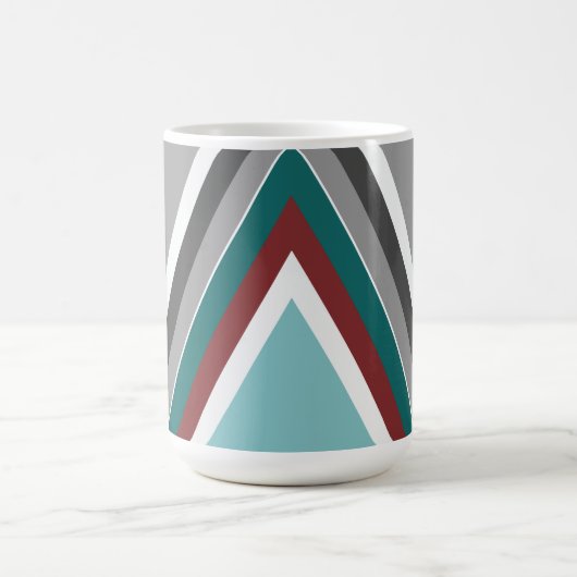 公共の復活パターンマグ コーヒーマグカップ (中央)